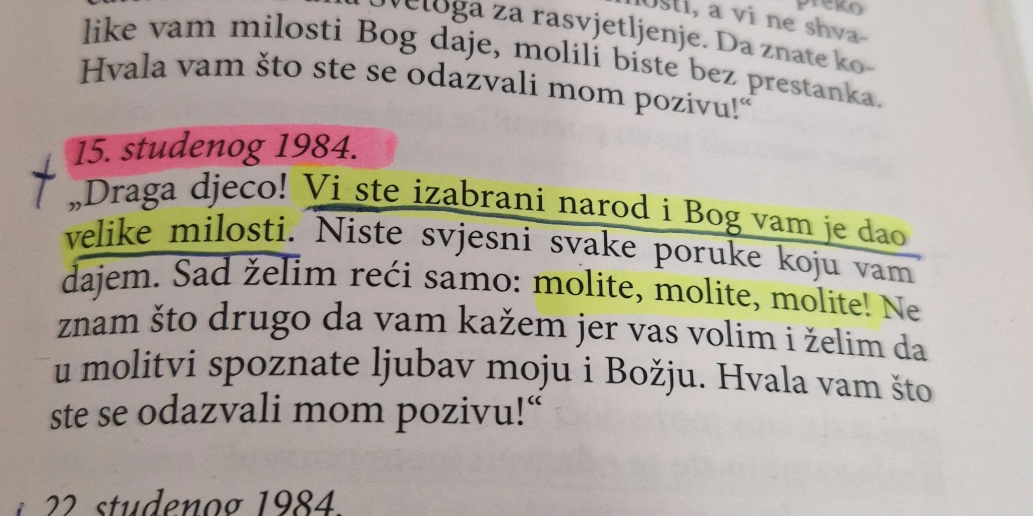 „Vi ste izabrani narod”