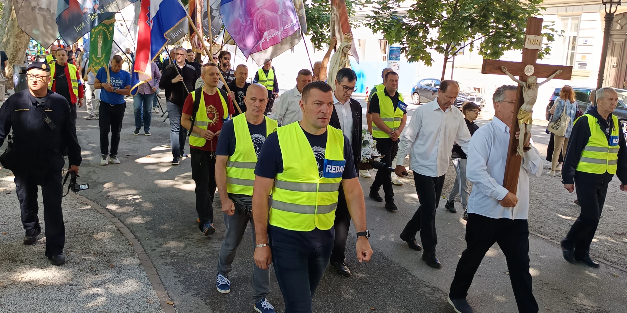 Marijanska procesija kroz Zagreb