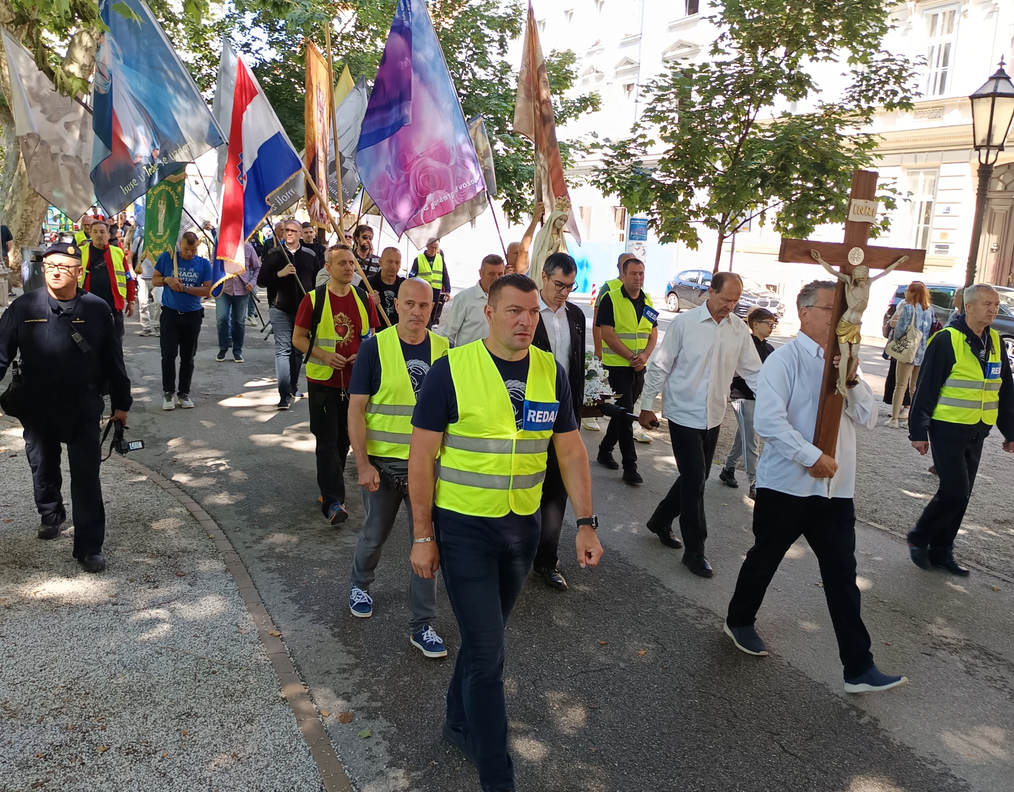 Marijanska procesija kroz Zagreb