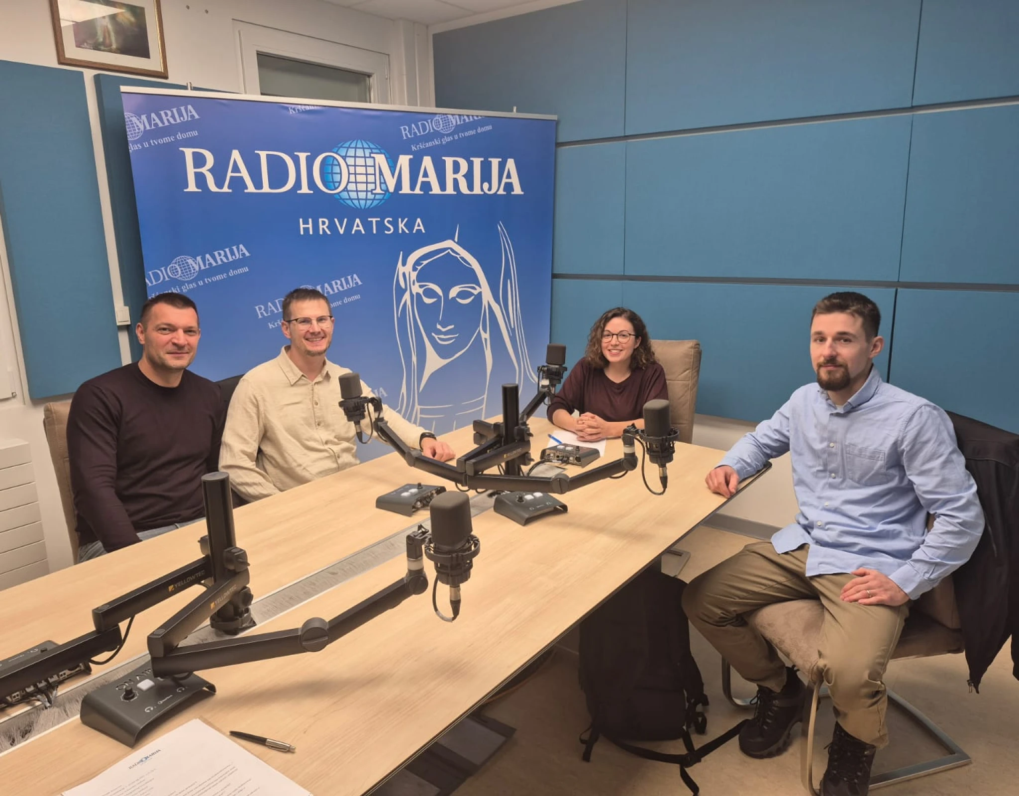 Gostovanje Vitezova na Radio Mariji